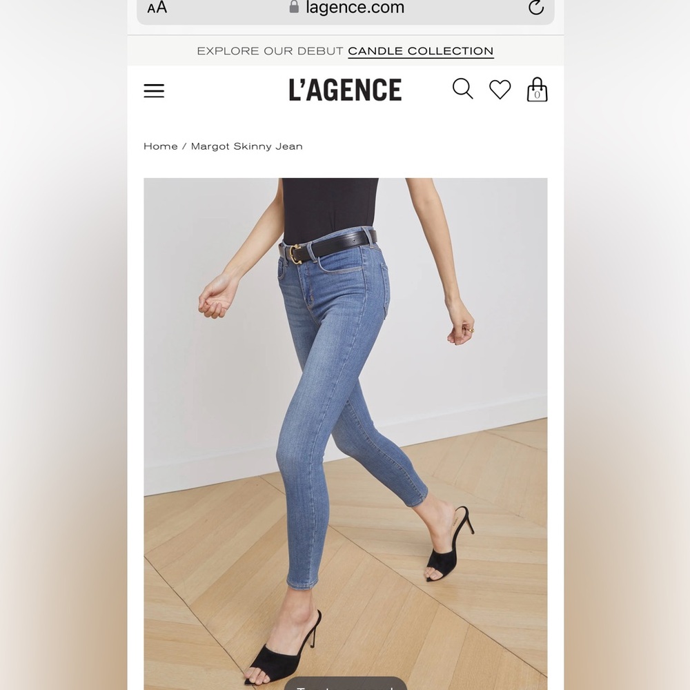High rise skinny Margot Jean